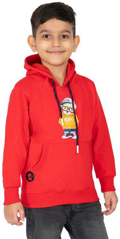 Boys & Girls Full Sleeve Solid Sweatshirt
