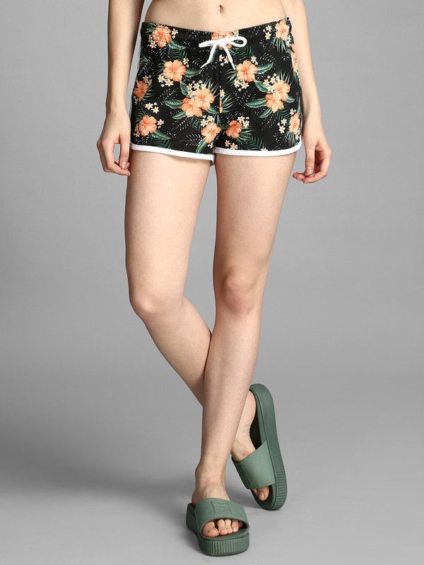 Printed Women Multicolor Hotpants