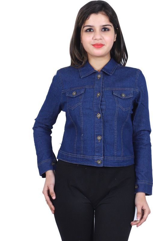 Priyanka Women Solid Denim Jacket