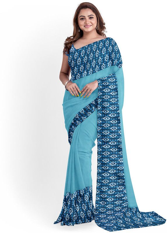 Self Design Daily Wear Linen Saree  (Multicolor)