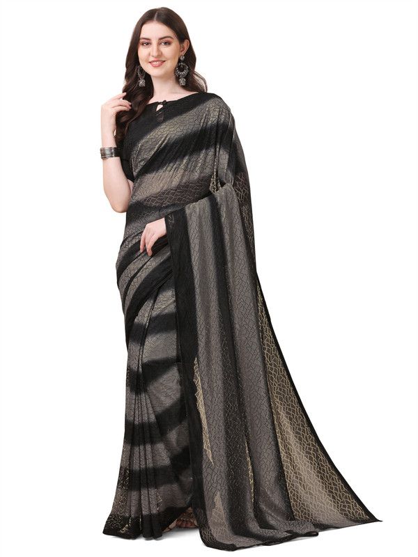 Digital Print Bollywood Net Saree  (Pink)
