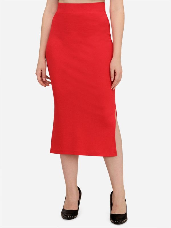 sintory SHAPEWEAR-Red (XL) Polyester Petticoat  (XL)