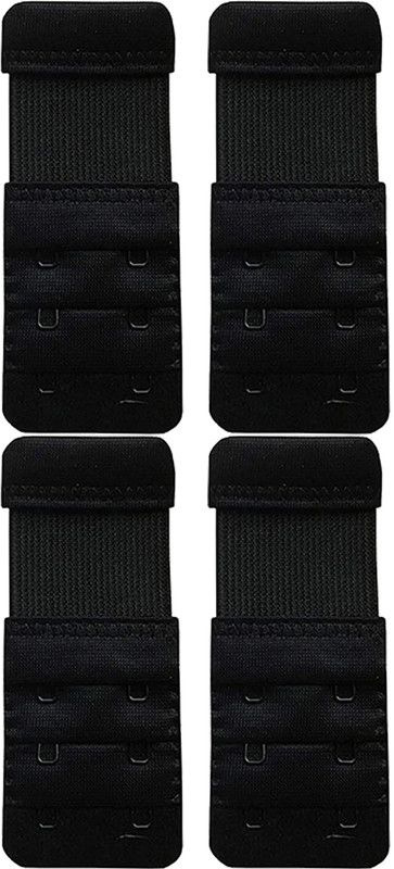 Beach Curve Hook Extender  (Black Pack of 4)