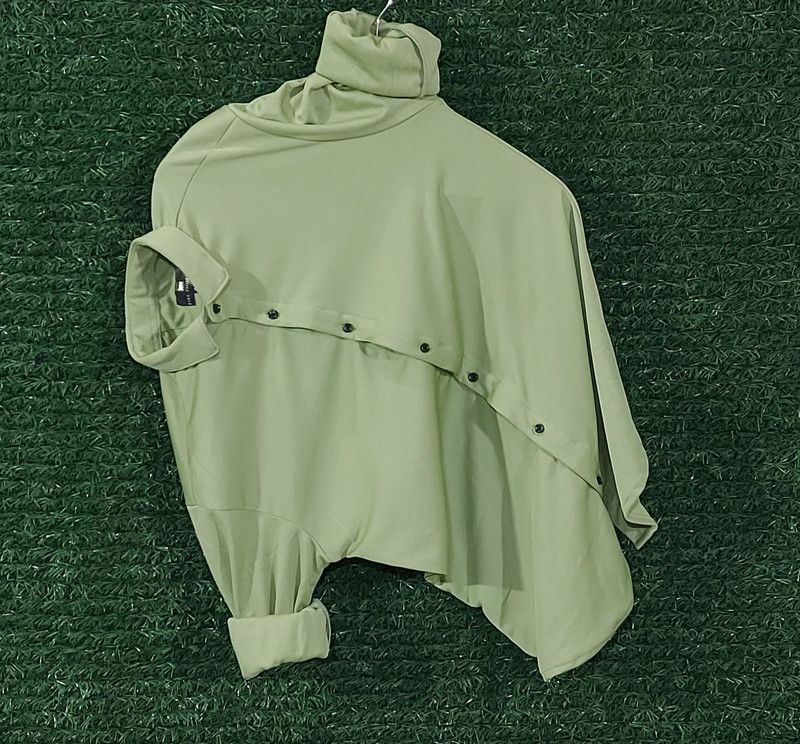 Men & Women Solid Casual Green Shirt