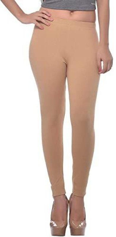 FASHION REVOLUTION Ankle Length Ethnic Wear Legging  (Beige, Solid)