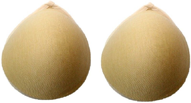 BENCOMM Fully Adjustable Breast Cotton Masectomy Bra Pads  (Beige Pack of 2)