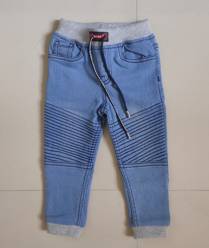 Track Pant For Boys  (Light Blue, Pack of 1)