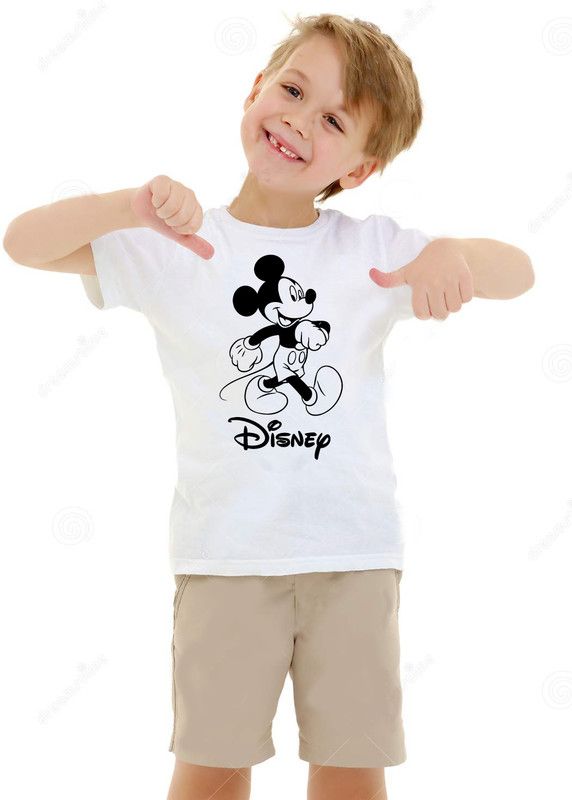Baby Boys Printed Polyester T Shirt  (Multicolor, Pack of 1)