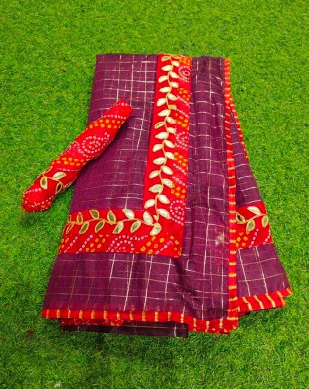 Chettinadu Chanderi Saree  (Purple)