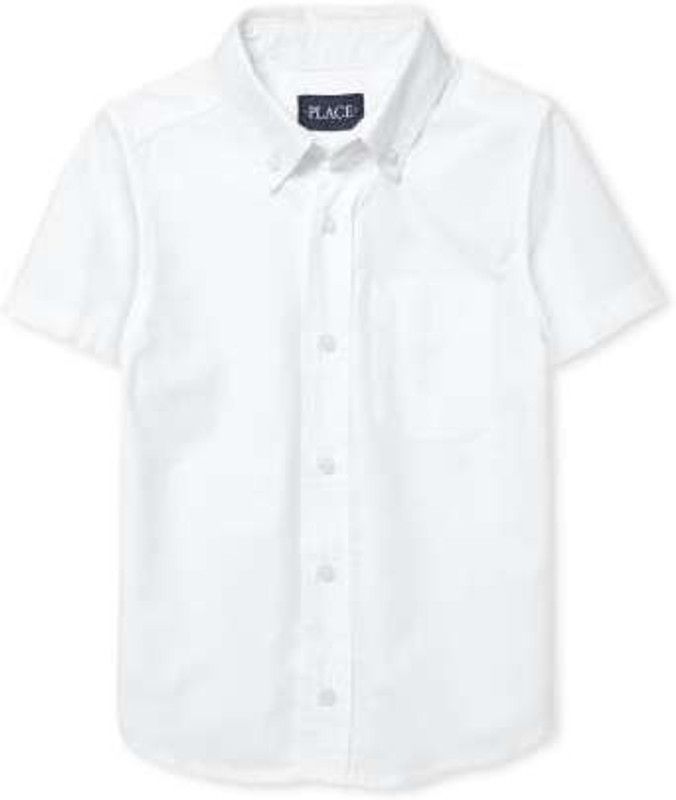 Men & Women Washed Casual White Shirt