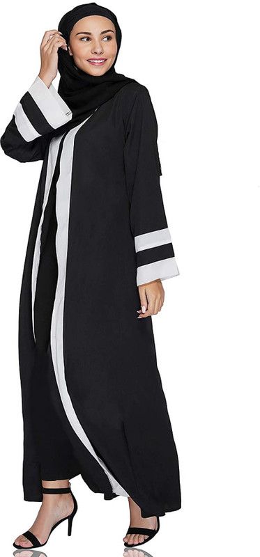 BROKE BRAND Front Open Black To White Shrugs Fancy design Look Unique stylish( XL SIZE_58