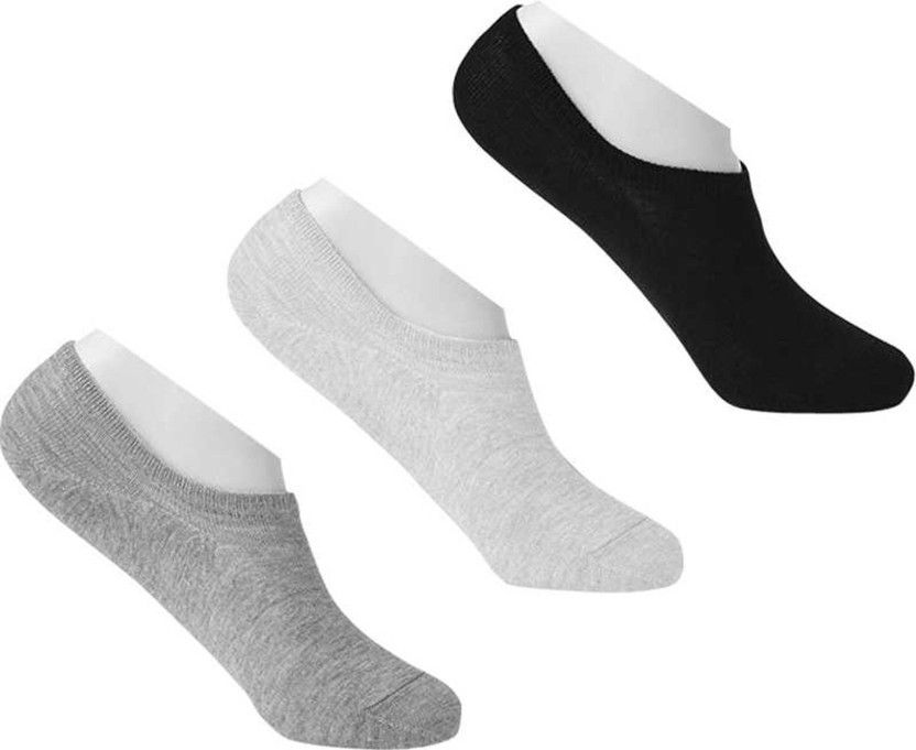 Men Self Design, Solid Low Cut  (Pack of 3)