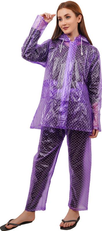 Polka Print Women Raincoat