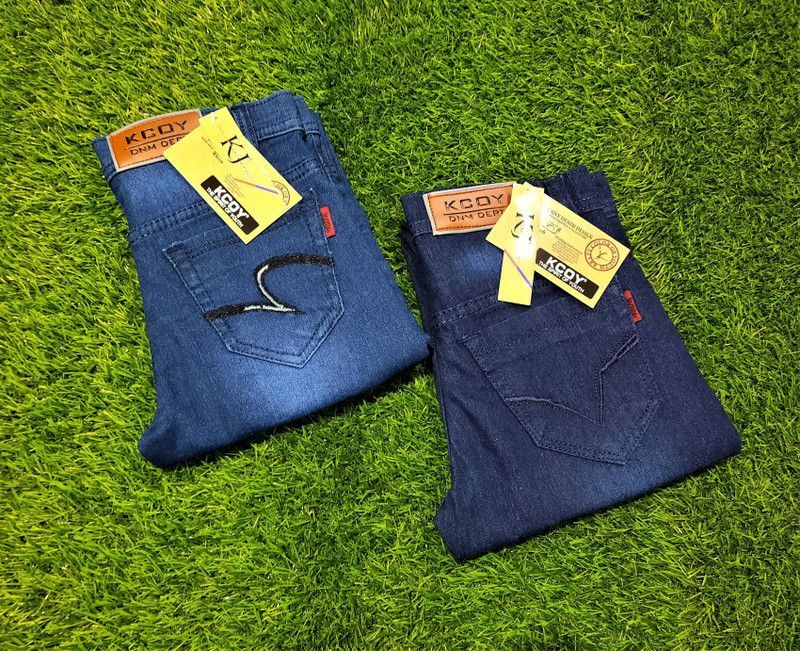 Slim Boys Blue Jeans  (Pack of 2)