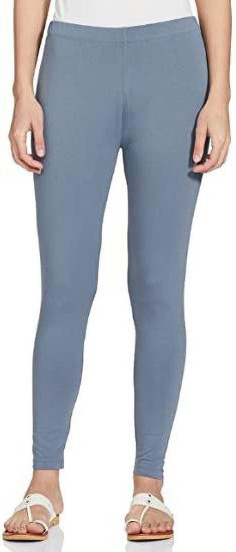 FASHION REVOLUTION Ankle Length Ethnic Wear Legging  (Grey, Solid)