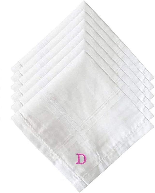 Mrunals Fashion Cotton Handkerchief initial 