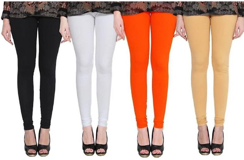 Ambika Articles Churidar Western Wear Legging  (Multicolor, Solid)