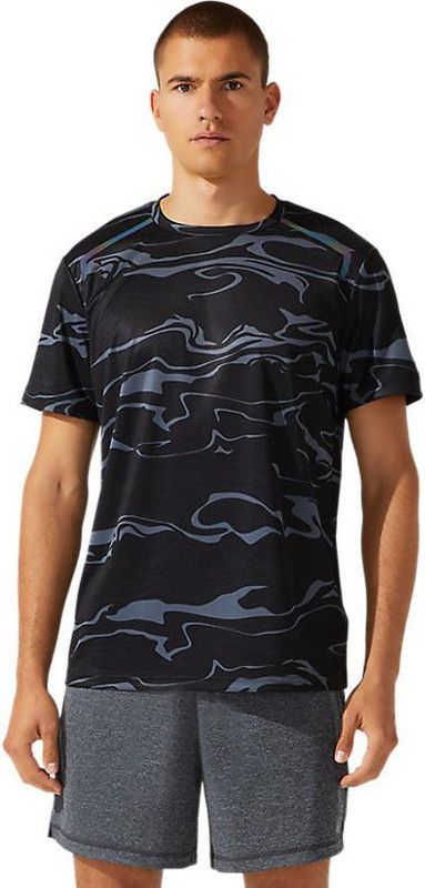 M Aop GPX SS Black Tshirt Men Printed Round Neck Polyester Black T-Shirt