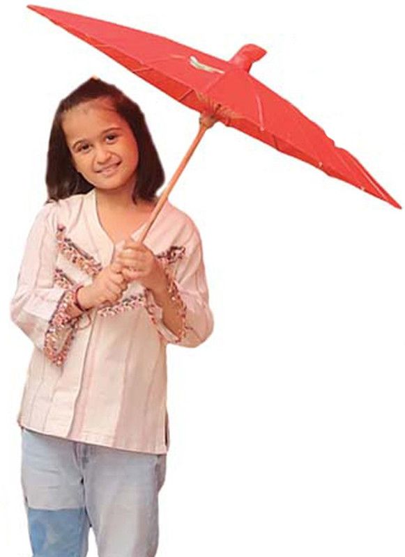 Girls Casual Cotton Rayon Blend Shirt Style Top  (Beige, Pack of 1)