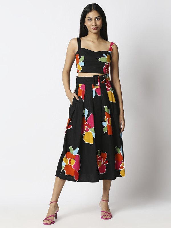 Women Co-ords Multicolor Dress