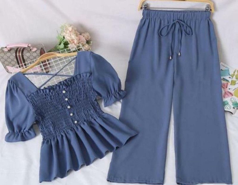 Women Top and Palazzo Set