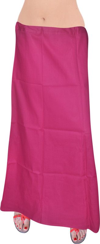 Swaroopa Deluxe MediumVioletPink-85 Cotton Blend Petticoat  (Large)