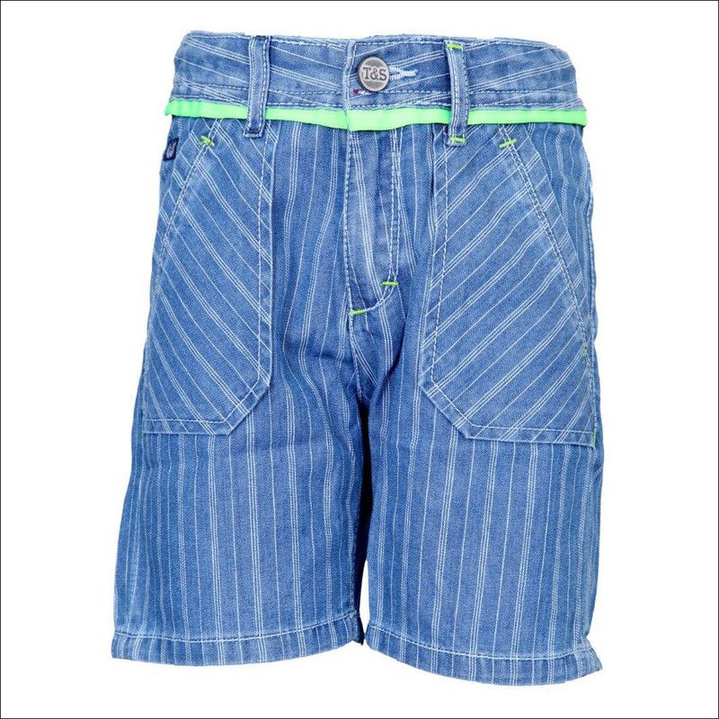 Short For Boys Cotton Linen Blend, Nylon Blend  (Light Blue)