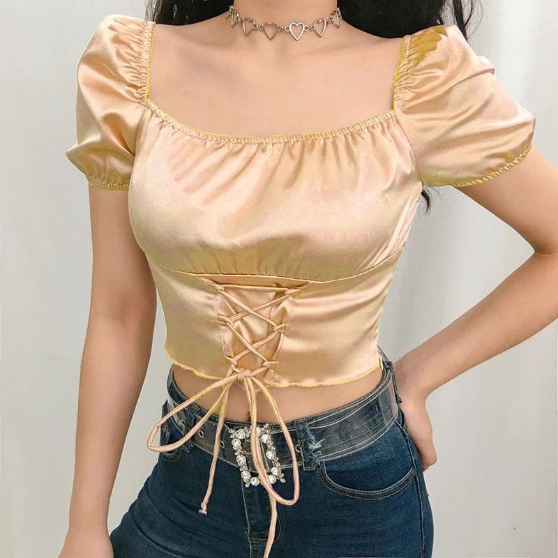 Casual Women Gold Top