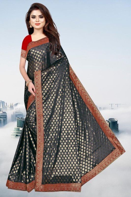 Self Design Fashion Lycra Blend Saree  (Multicolor)