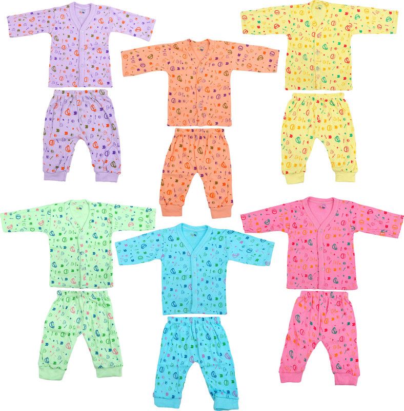 Baby Boys & Baby Girls Casual Vest Track Pants  (Multicolor)