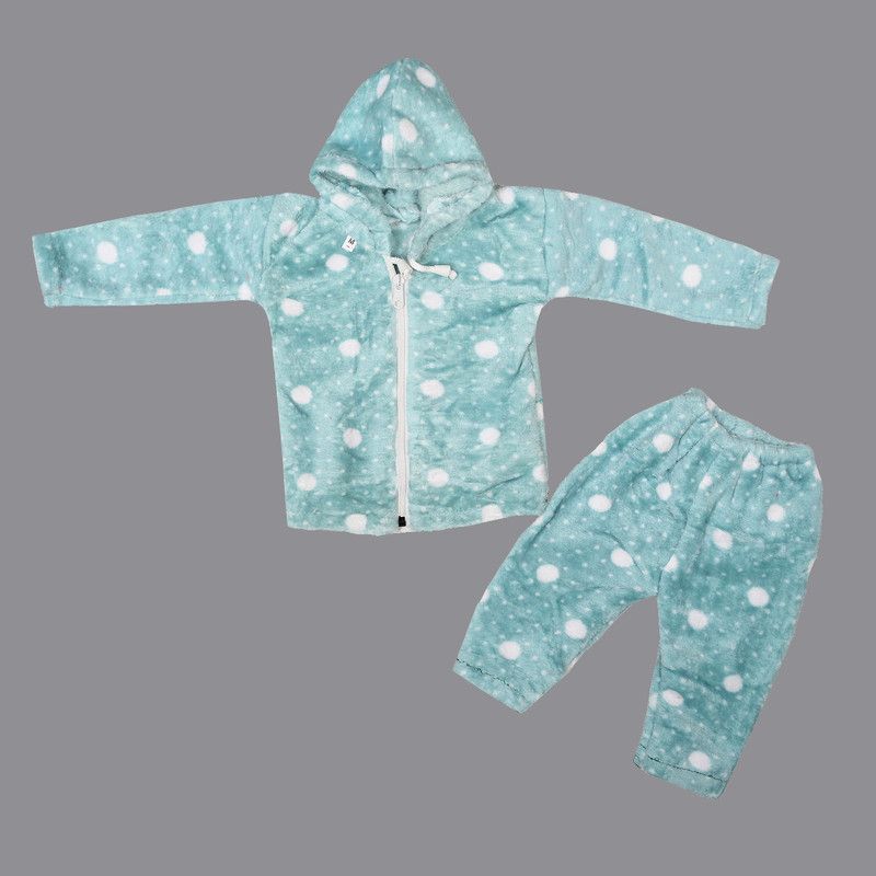 Baby Boys & Baby Girls Casual Jacket Pyjama  (Yellow)
