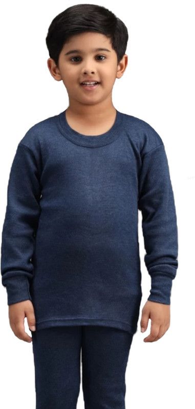 Top Thermal For Boys & Girls  (Blue, Pack of 1)