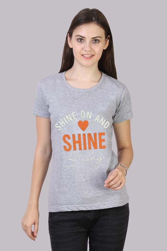 Solid Women Reversible Green, Beige T-Shirt