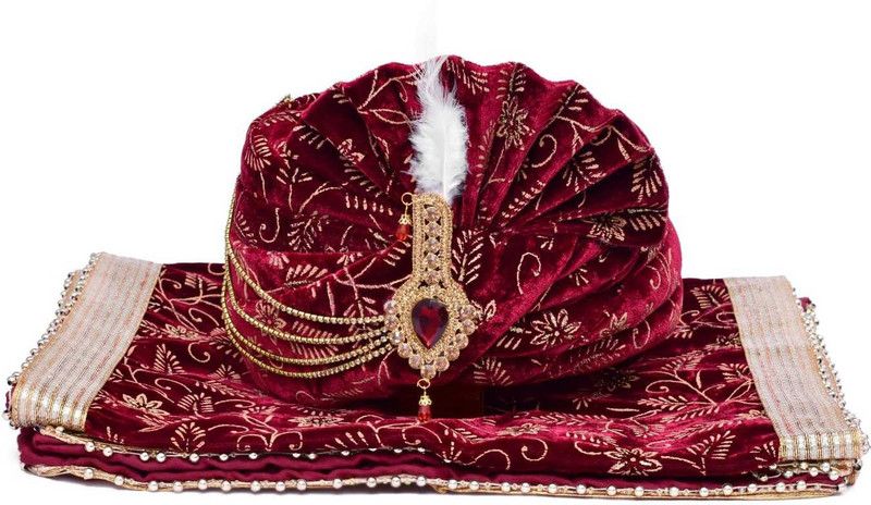 Kishi Crafting Embellished Pagri