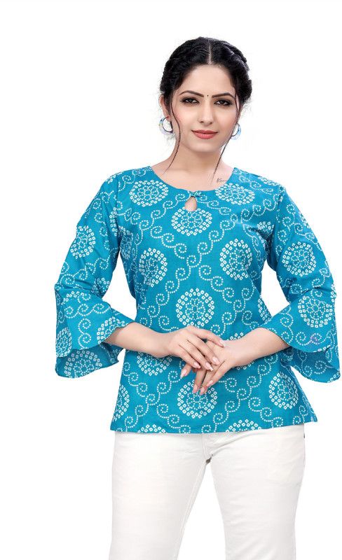 Formal Women Light Blue Top