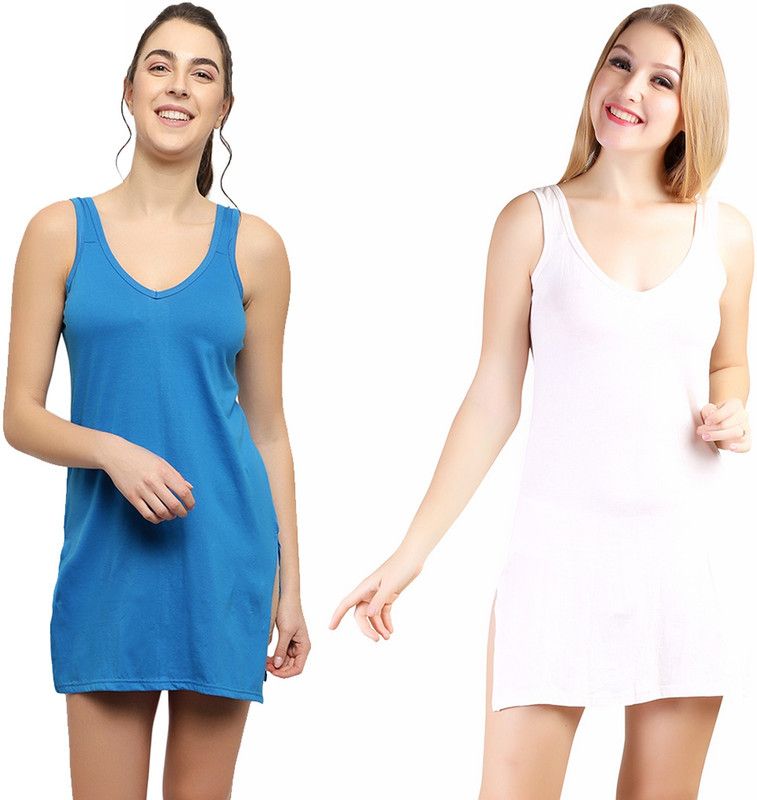Women Blue, Pink Chemise