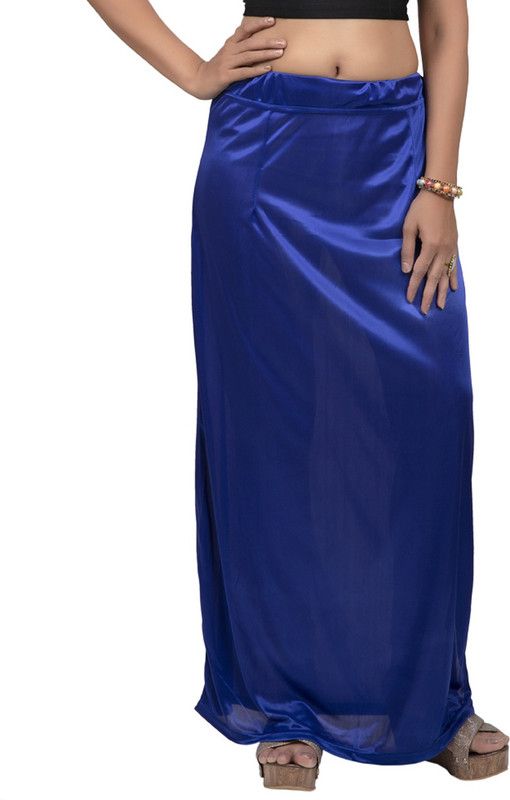 BLOCKMODA P-016 Satin Blend Petticoat  (L)