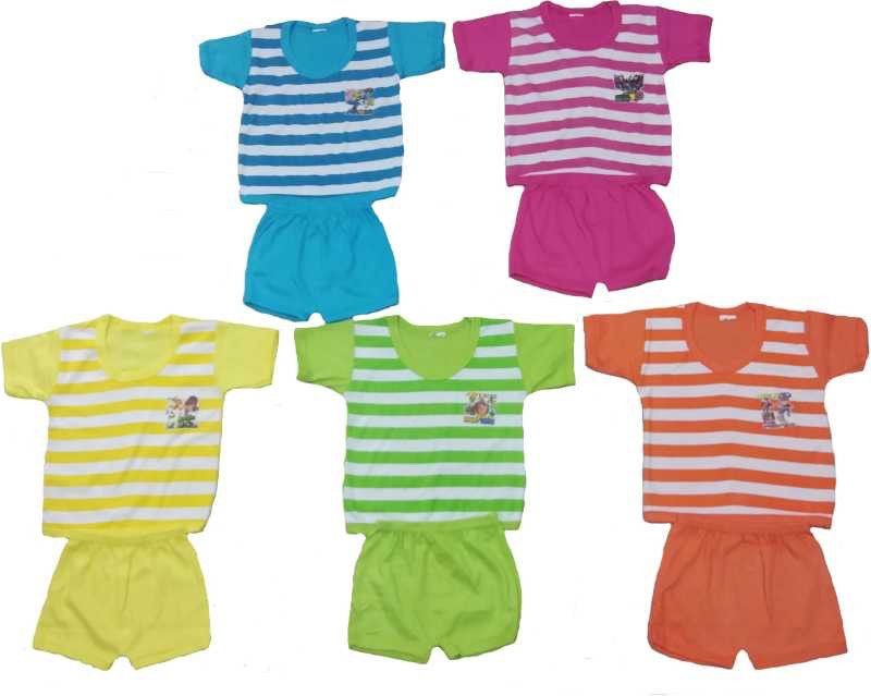 ch fashion Baby Boys & Baby Girls Party(Festive)  (Multicolor)