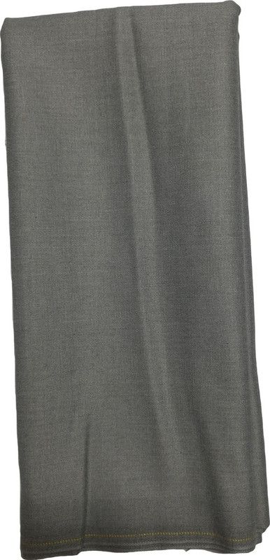 Unstitched Lycra Blend Trouser Fabric Solid