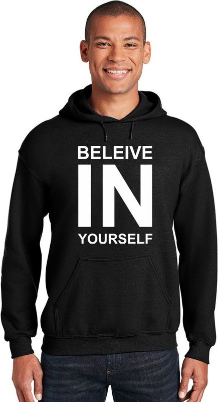 Men Full Sleeve Printed, Self Design, Solid Hooded Sweatshirt