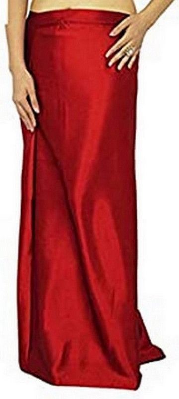 Aarvi styles Royal77 Satin Blend Petticoat  (Free)