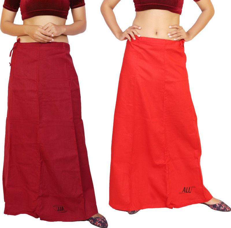 ALU COMBO XL-408 Pure Cotton Petticoat  (XL)