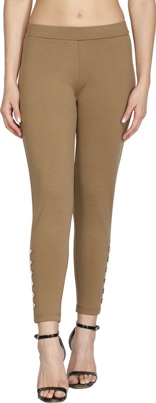 Brown Jegging  (Solid)