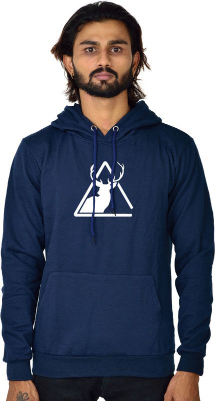 Men & Women Full Sleeve Printed, Animal Print Hooded Sweatshirt