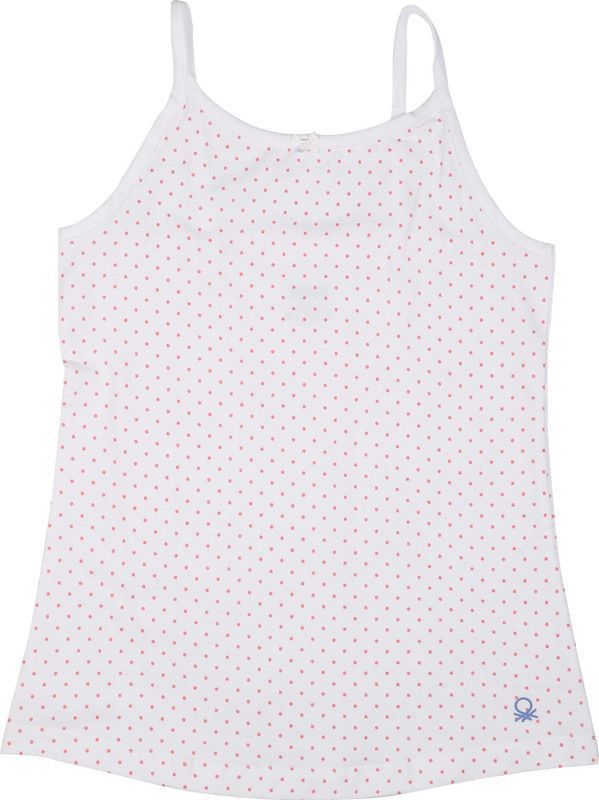 Camisole For Girls  (White, Pack of 1)
