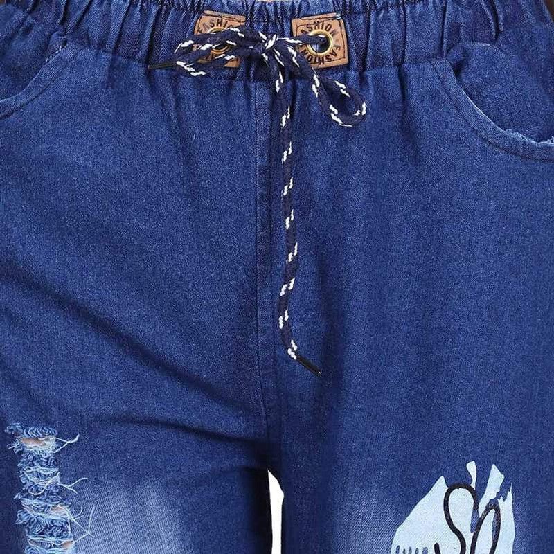 Girls Dark Blue Jeans