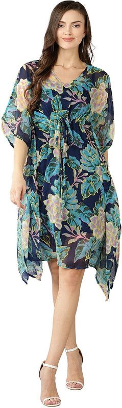 Women Kaftan Multicolor Dress