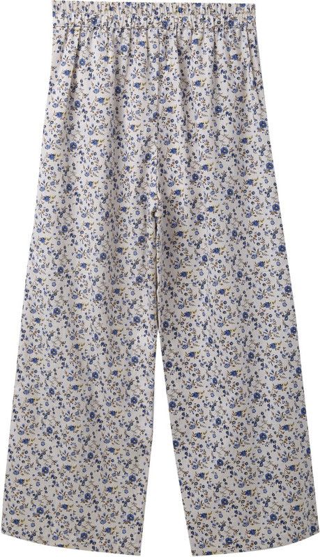 Girls Regular Fit Multicolor Viscose Rayon Trousers