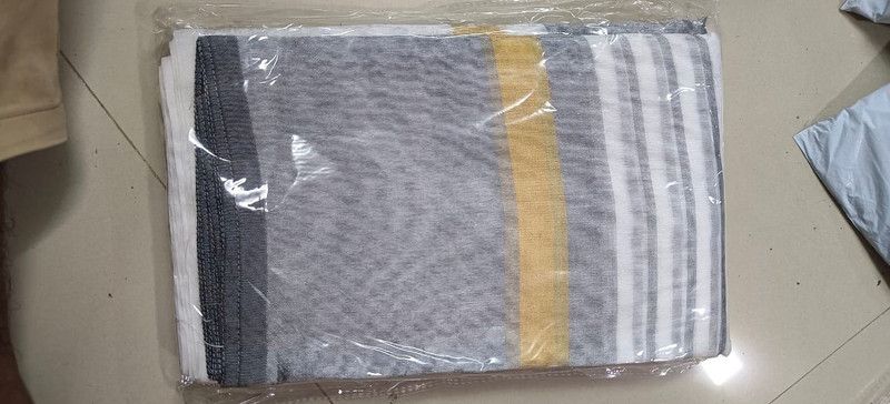 Chanderi Cotton Silk Saree  (Multicolor)