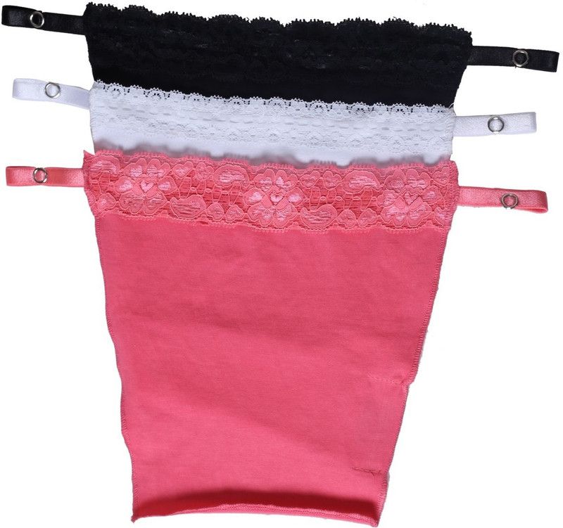 Women White, Pink, Black Mock Camisole